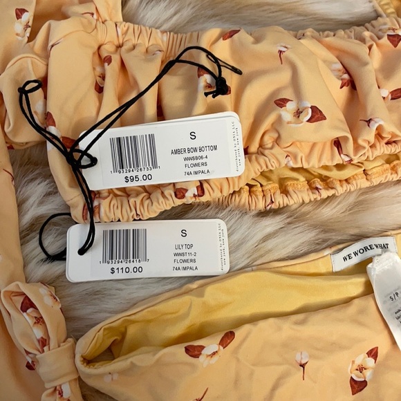 WeWoreWhat Yellow Flower Bikini - Picture 2 of 5